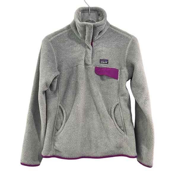 Patagonia Retool Snap-T Fleece Pullover Size Medium 25442 - Picture 1 of 8